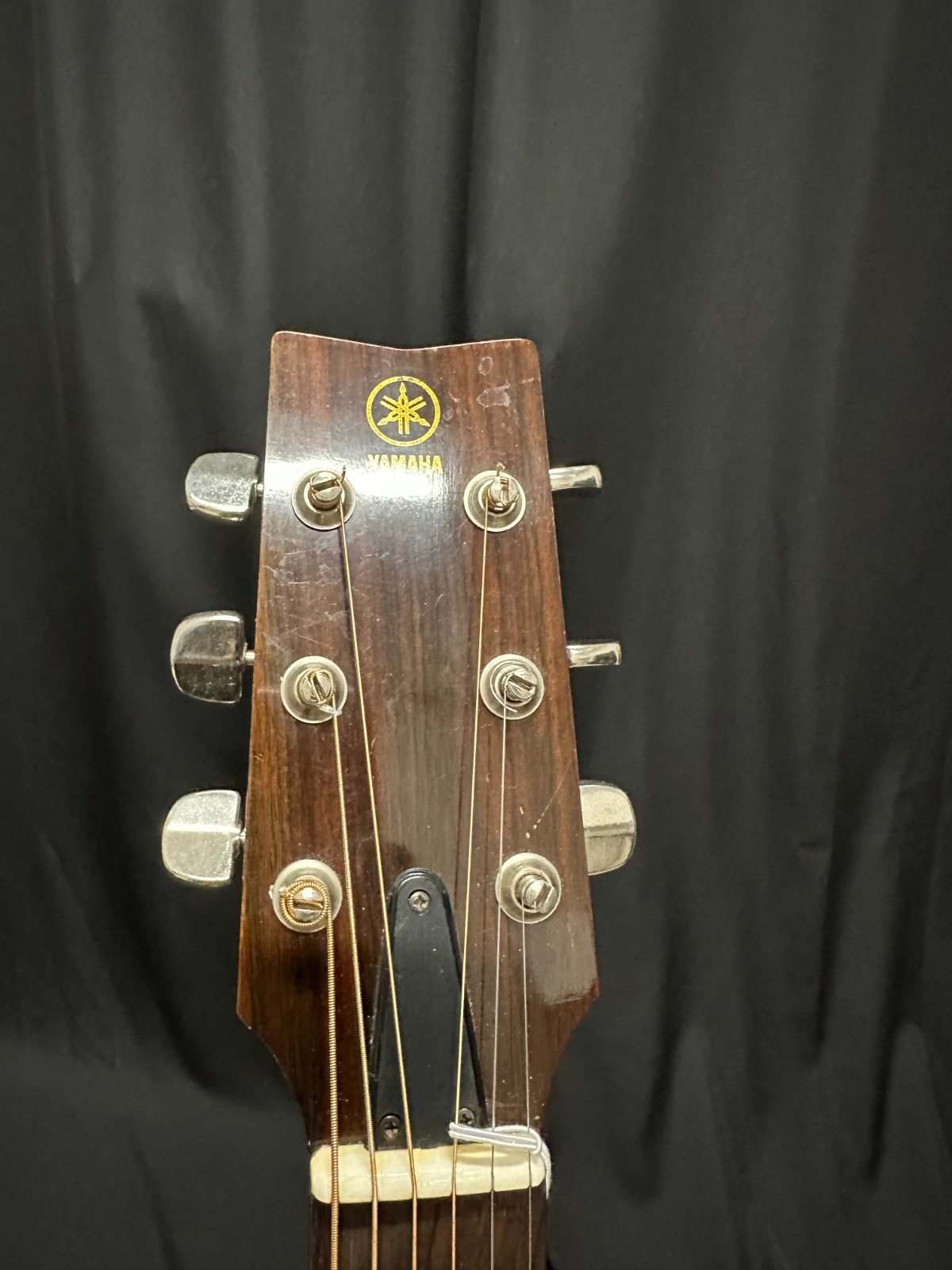 Vintage Yamaha FG-160 Acoustic Guitar with hard case, set up by pro luthier - Image 3