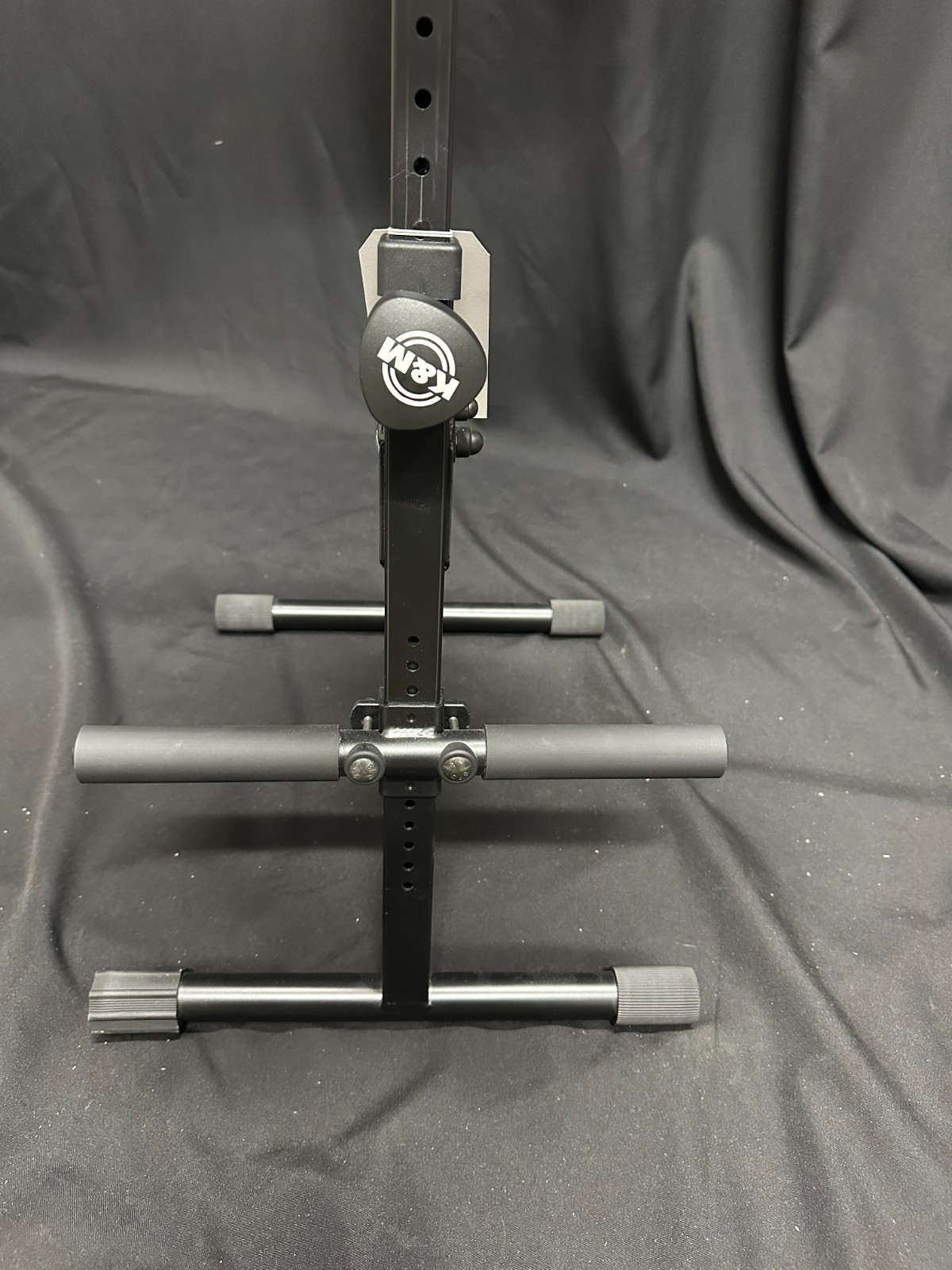 K&M Adjustable Performance Folding Stool, adjustable height, footrest, seat tilt - Image 2