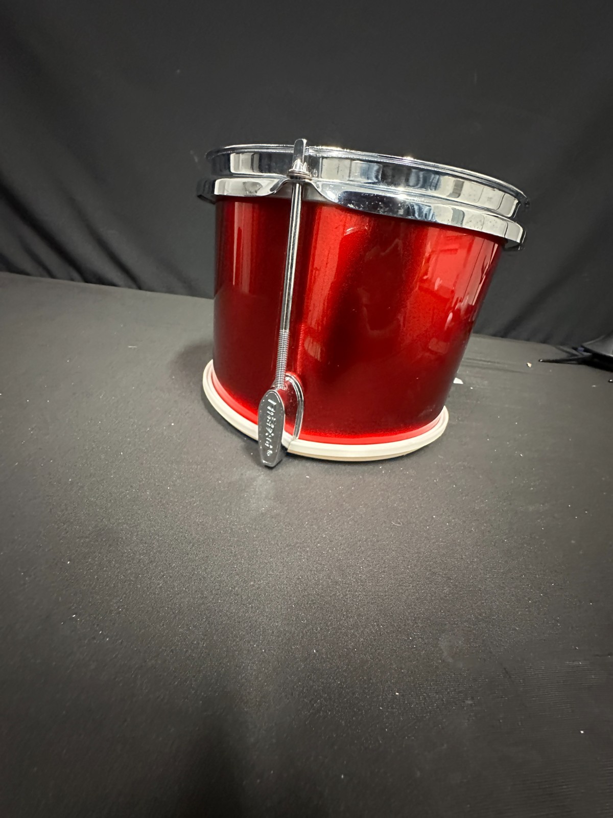 First Act Discovery 8" Red Tom, junior size drum, 5" deep, metal hoops and lugs - Image 10