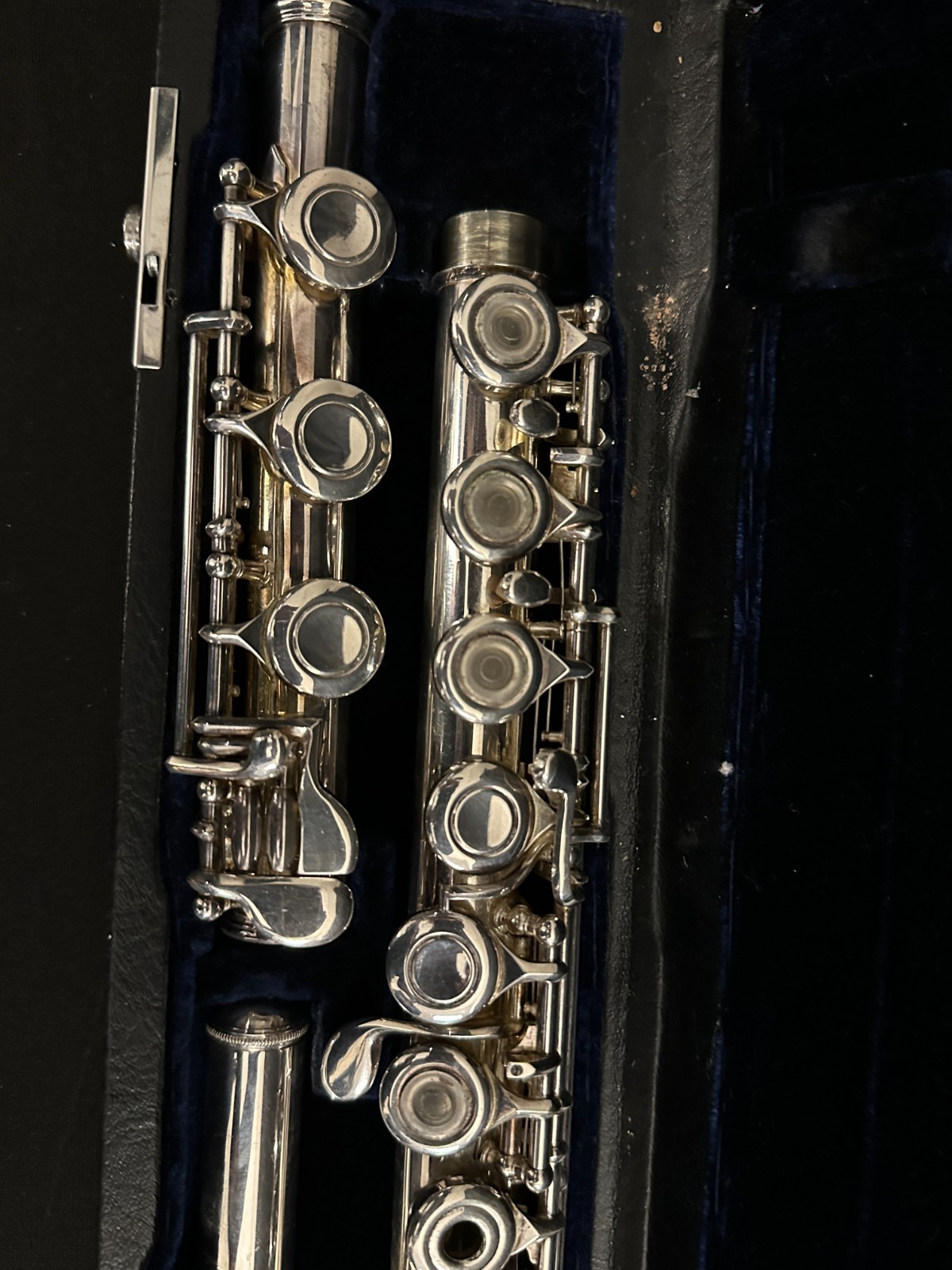Monique Open Hole Flute, Silver plated with B-Foot joint, offset G,Comes w/ case - Image 14