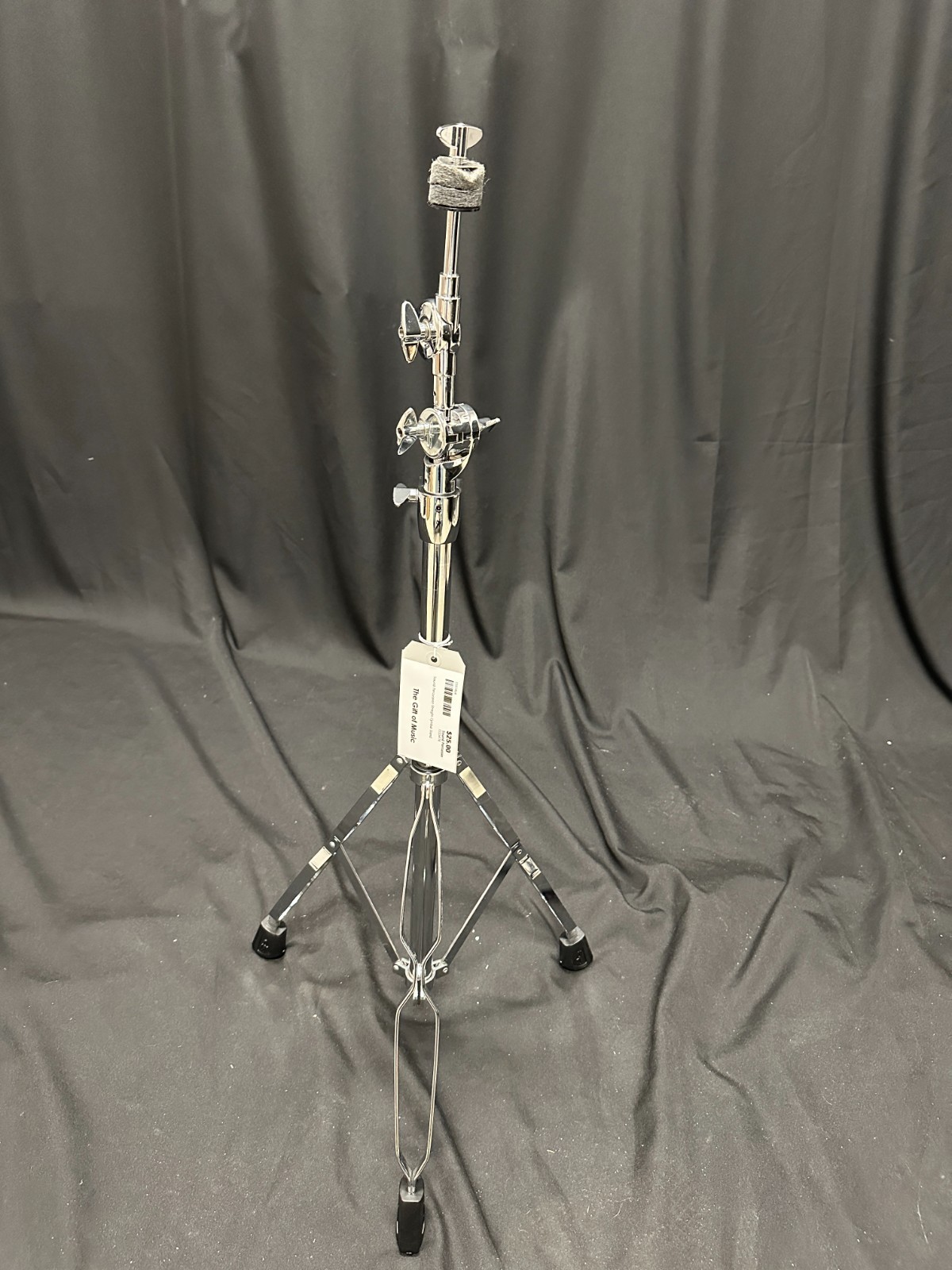 Sound Percussion Straight Cymbal Stand, adjustable, good felts and rubber feet